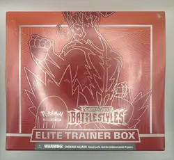 Pokemon Battle Styles Elite Trainer Box - SEALED - 2cm Wrap Tear (See Photos) - Image 1