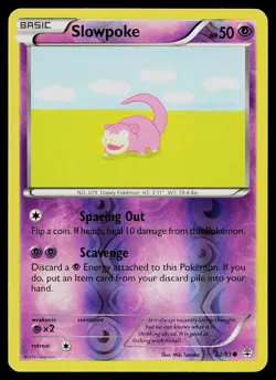Pokemon Card - Slowpoke Generations 32/83 Reverse Holo Common - Image 1