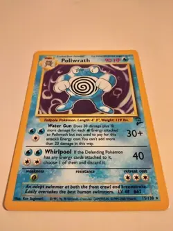 Poliwrath - Base Set 2 - Holo Rare - Lightly Played - 1999 WotC - Pokemon - Image 1
