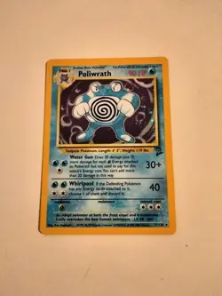 Poliwrath - Base Set 2 - Holo Rare - Lightly Played - 1999 WotC - Pokemon - Image 2