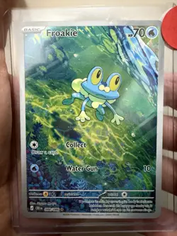 Pokemon Froakie Illustration Rare Alt Art Mega Evolution Chaos Rising 088/086 EN - Image 3