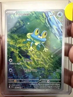 Pokemon Froakie Illustration Rare Alt Art Mega Evolution Chaos Rising 088/086 EN - Image 5