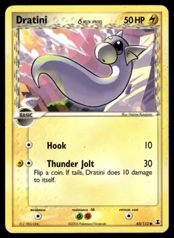 DRATINI - 65/113 Common Delta Species Pokemon MP - Image 1