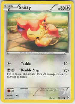 Skitty Common Boundaries Crossed 113/149 Pokemon - Image 1