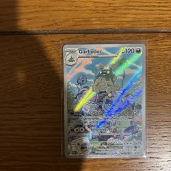 Garbodor 204/182 Illustration Rare Paradox Rift Pokemon Card - Image 1