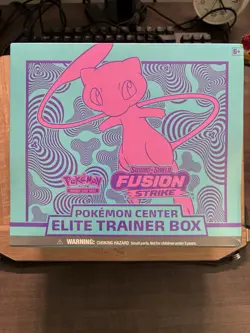 Pokemon TCG Fusion Strike Pokemon Center Elite Trainer Box ETB Sealed - Image 1