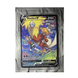 Pokemon TCG Blaziken V TG14/TG30 Silver Tempest Ultra Rare 210 HP Holo - Image 1