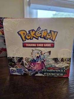 Pokemon TCG Scarlet & Violet Temporal Forces Booster Box English 36x10 Sealed - Image 1