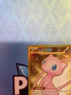 Mew ex 205/165 Hyper Rare 151 Pokemon Near Mint - Image 1