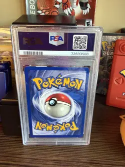 1999 Pokemon Base Set Unlimited Gastly #50 PSA 9 - Image 2