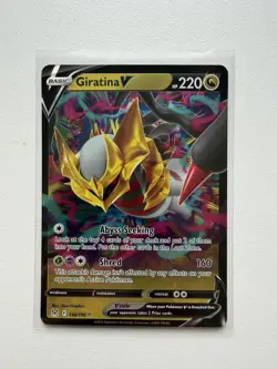 Giratina V - SWSH11: Lost Origin - 130/196 Ultra Rare Pokemon TCG - NM - Image 1