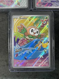 Pokemon TCG First Partner Illustration Collection Series 1 Alola Starters - Image 4