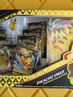 Pokemon TCG Crown Zenith Pikachu VMax Premium Collection Box - 7 Booster Packs - Image 3
