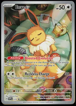 Eevee 173 Holo Promo Scarlet & Violet Promo Pokemon Near Mint - Image 1