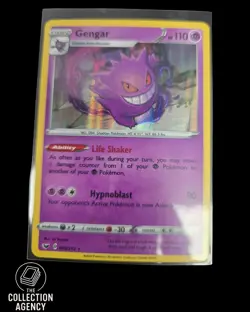 Pokemon TCG GENGAR Holo Rare 85/202 Sword and Shield Base Set 2020 - Image 1