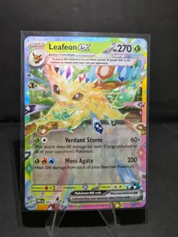 Leafeon ex - 006/131 Holo SV: Prismatic Evolutions Pokemon TCG NM - Image 1