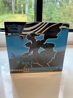 Pokemon TCG Scarlet & Violet Black Bolt Elite Trainer Box English - Image 1