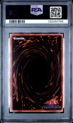 2001 YU-GI-OH! JPN PREM PACK 4 REPLICA #P401 DARK MAGICIAN GIRL PSA 8 - Image 2