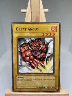 Great Angus - 1st Edition SD3-EN002 - LP - YuGiOh - Image 1
