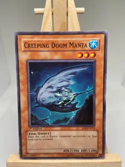 Creeping Doom Manta - 1st Edition SD4-EN014 - NM - YuGiOh - Image 1