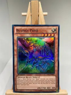 Bujingi Pavo - Super Rare 1st Edition LVAL-EN083 - NM - YuGiOh - Image 1