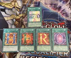 Yu-Gi-Oh Hero Flash Set H E R O Full Set Mixed Sets Elemental Hero (Mixed) - Image 1