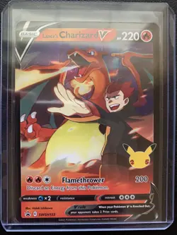 Lance's Charizard V - SWSH133 Celebrations 25th Anniversary - Pokemon - Mint/NM - Image 1