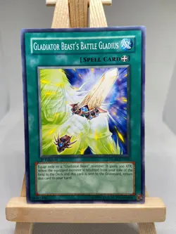 Gladiator Beast's Battle Gladius - 1st Edition GLAS-EN056 - NM - YuGiOh - Image 1