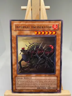Infernal Incinerator - Rare DP2-EN009 - NM - YuGiOh - Image 1