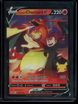 2021 Pokemon Sword & Shield Lance's Charizard V Black Star Promo #SWSH133 - Image 1