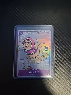 Senor Pink (Parallel) OP10-067 Rare Royal Blood One Piece Foil Near Mint - Image 1