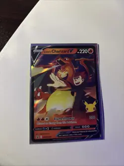 Lances Charizard V SWSH133 Pokemon TCG Celebrations Black Star Promo Cgc 9 - Image 1