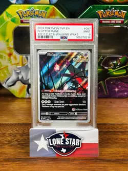 2023 Pokemon SV Temporal Forces Flutter Mane PC ETB Promo #97 PSA 9 - Image 1
