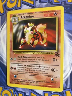 Arcanine 6 - Black Star Promo - Pokemon - MP - Image 3