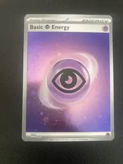 Pokemon 151 Psychic Energy HD Holo 005 Basic - Image 1