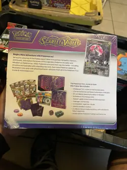 Pokemon Scarlet And Violet Elite Trainer Box Complete Sealed TCG Miraidon ETB - Image 2