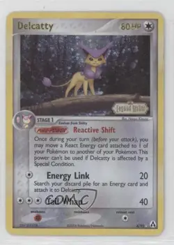 Delcatty Reverse Foil Pokemon EX Legend Maker #4 2006 - Image 1