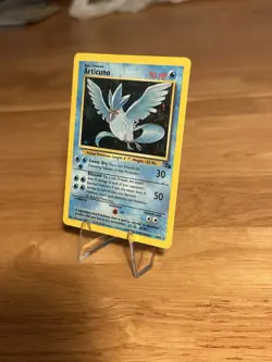Articuno 2/62 Pokemon TCG Fossil Expansion Holo Foil Rare LP - Image 2