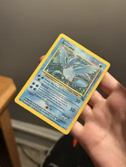 Articuno 2/62 Pokemon TCG Fossil Expansion Holo Foil Rare LP - Image 3
