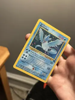 Articuno 2/62 Pokemon TCG Fossil Expansion Holo Foil Rare LP - Image 4