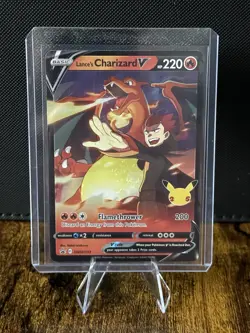 Pokemon Celebrations Lances Charizard V Black Star Promo #SWSH133 Pack Fresh - Image 1