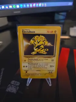 Pokemon Electabuzz Base Set #020/102 - Image 1