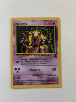 Pokemon TCG Mewtwo WOTC 14 Black Star Promo - Image 1