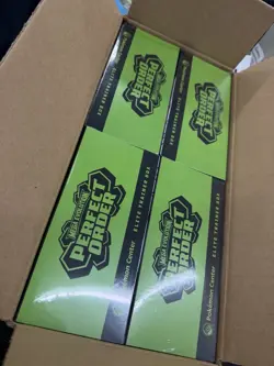 Pokemon TCG Mega Evolutions Perfect Order PKC ETB X4 - SEALED - Image 2