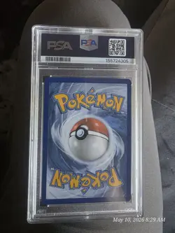 POKEMON MEGA LUCARIO ex 2025 MEGA EVOLUTION #188 MEGA HYPER RARE PSA 9 - Image 2