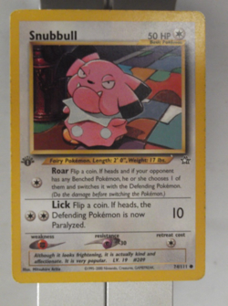 008PK074f - Snubbull - 74/111 - Neo Genesis - Common 1st Edition ] - Image 1