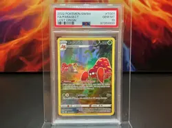 2022 POKEMON SWORD & SHIELD LOST ORIGIN #TG01 FULL ART/PARASECT PSA 10 🐦‍🔥 - Image 1