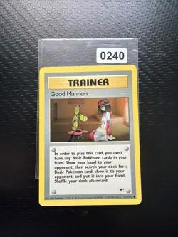 Good Manners 111/132 Gym Heroes Pokemon TCG Englisch - Image 1