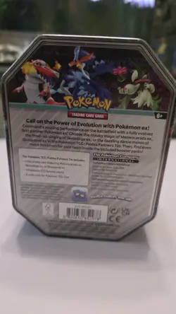 Pokemon TCG Quaquaval EX factory sealed tin - Image 3