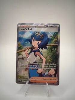 Pokemon TCG Lana Ultra Rare- Twilight Masquerade, Near Mint - Image 1
